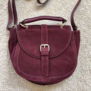 IM Maroon Shoulder or Crossbody Purse